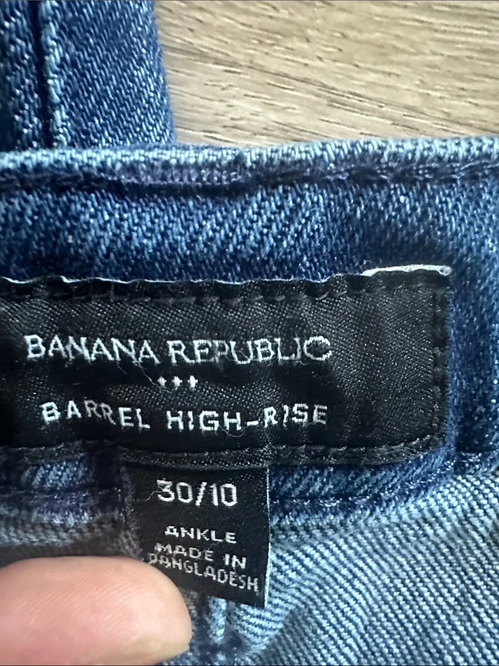 Banana Republic women Dark Blue Jeans size 30/10